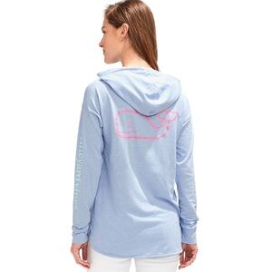 Vineyard Vines Edgartown T-Shirt Hoodie Women Size Small